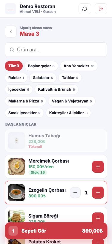 Garson ekranı